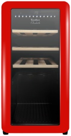 Винный шкаф Tesler CWC-188 RUBY RED