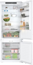 Встраиваемый двухкамерный холодильник Bosch KBN96ADD0 No frost, белый