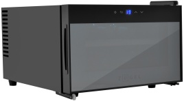 Винный шкаф Zugel ZTWF81B черный