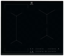 Электрическая варочная панель Electrolux EIV63443 59 см, 4 конфорки стеклокерамика, черный