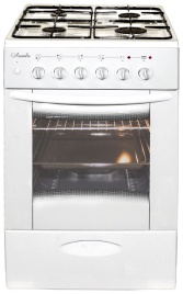 Комбинированная плита Лысьва ЭГ 401 МС-2у белая, без крышки