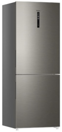 Двухкамерный холодильник Haier C4F744CMGU1 No frost, серебристый
