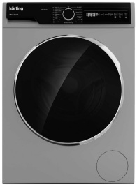 Стиральная машина с сушкой Korting KWD 58L1496 S 9 кг, серебристый