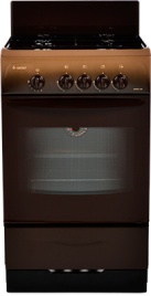 Газовая плита Gefest ПГ 3200-08 К43 50 см, 42 л, 4 конфорки, коричневый