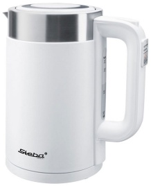 Чайник электрический Steba WK 11 BIANCO, 1850-2200 Вт, объем 1,7 л, белый