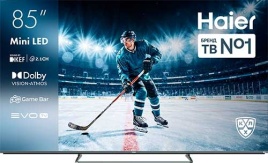 Телевизор Haier 85 MiniLED M4, диагональ 85 дюймов, 4K UHD 3840 х 2160