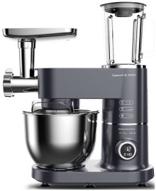 Кухонный комбайн Zigmund & Shtain Кухонный комбайн Zigmund & Shtain ZKM-994 с чашей 7л, графитовый