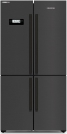 Многокамерный холодильник Grundig GQN20130LXBR No frost, серый