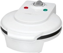Вафельница Clatronic WA 3491 weiss, мощность 1200 Вт, антипригарное покрытие