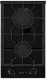 Газовая варочная панель Zugel ZGH291B, черная