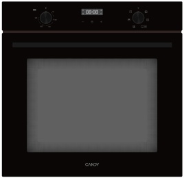 Электрический духовой шкаф Candy COXK06LNBB 59 см, 78 л, гриль и конвекция, черный