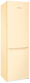 Двухкамерный холодильник NordFrost NRB 154 Me, бежевый