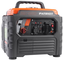 Генератор инверторный Patriot iGX 1200 1.0/1.2 кВт
