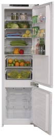 Встраиваемый двухкамерный холодильник Ascoli ADRF310WEBI No frost, белый