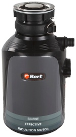 Измельчитель пищевых отходов Bort Измельчитель пищевых отходов Bort Alligator Plus 5.2 кг/мин, 750 Вт