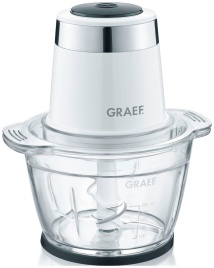 Измельчитель Graef CH 501 weiss, 500 Вт, 2 скорости, чаша стекло