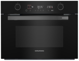 Электрический духовой шкаф Grundig GEKW12400B 59 см, 48 л, гриль и конвекция, черный