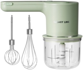 Миксер аккумуляторный Galaxy Line GL 2234, зеленый