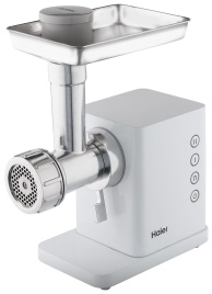 Мясорубка Haier Мясорубка Haier HG-700 сенсорное управление, 1900 Вт, DC мотор, белый