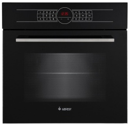 Электрический духовой шкаф Gefest ЭДВ ДА 622-04 А4S 59 см, 55 л, гриль и конвекция, черный