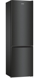 Двухкамерный холодильник Gorenje NRK6202EBXL4 No frost, черный