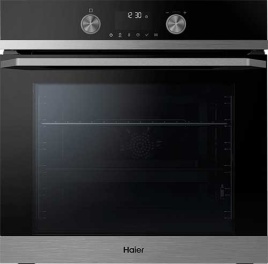 Электрический духовой шкаф Haier HOQ-K5AAN3BX 59 см, 72 л, гриль, черный