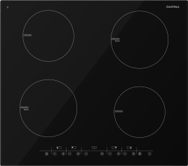 Электрическая варочная панель Darina P EI305 B 52 см, 4 конфорки стеклокерамика, черный