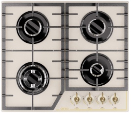 Газовая варочная панель Gefest Газовая варочная панель Gefest ПВГ 2232-01 Р85 4 конфорки, бежевый