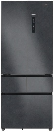 Многокамерный холодильник Tesler RFD-427BI SPARKLING GREY No frost, серый