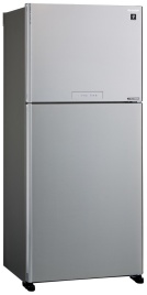 Двухкамерный холодильник Sharp SJ-XG 55 PMSL No frost, серебристый