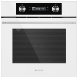Электрический духовой шкаф Maunfeld AEOH60102W 59 см, 60 л гриль конвекция, белый