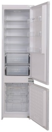 Встраиваемый двухкамерный холодильник Candy CBCH9315AFM No frost, белый