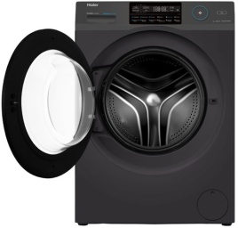 Стиральная машина Haier HW70-BP12969DE 7 кг, темно-серебристый