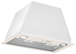Вытяжка Elikor Flat 52П-650-К3Д, врезной блок, топленое молоко