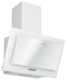 Вытяжка Elikor Коралл 50П-430-К3Д белый/белое стекло