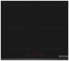 Электрическая варочная панель Bosch PVQ631HC1E 59 см, 4 конфорки стеклокерамика, черный
