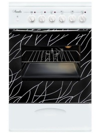 Электроплита Лысьва EF4004MK00 (ЭПС 404 МС) белая, ветка дерева В