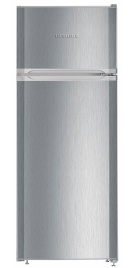 Двухкамерный холодильник Liebherr CTele 2531-26 001, серебристый