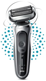 Электробритва Braun S7 71-S1000s, Silver, Wet Dry, 360° (Б0058419)