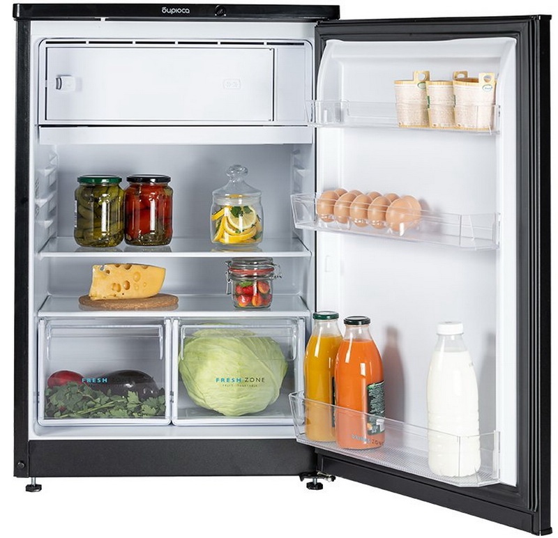 Однокамерный холодильник Бирюса B508, черный фото 2