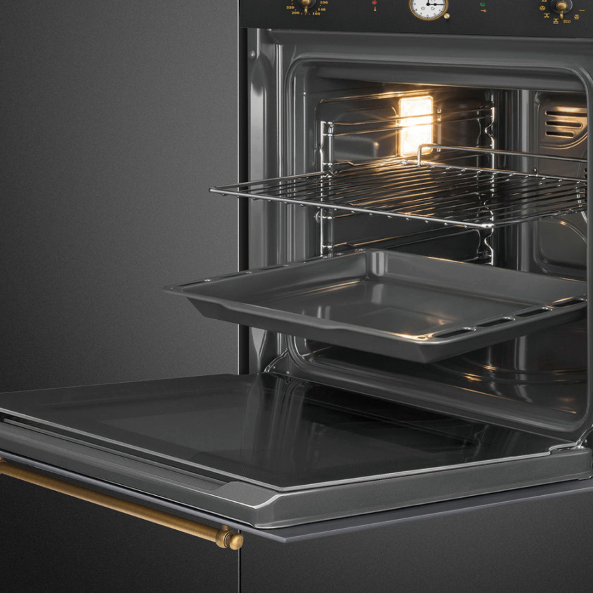 Встраиваемый духовой шкаф SMEG SFP68C1TAO фото 5