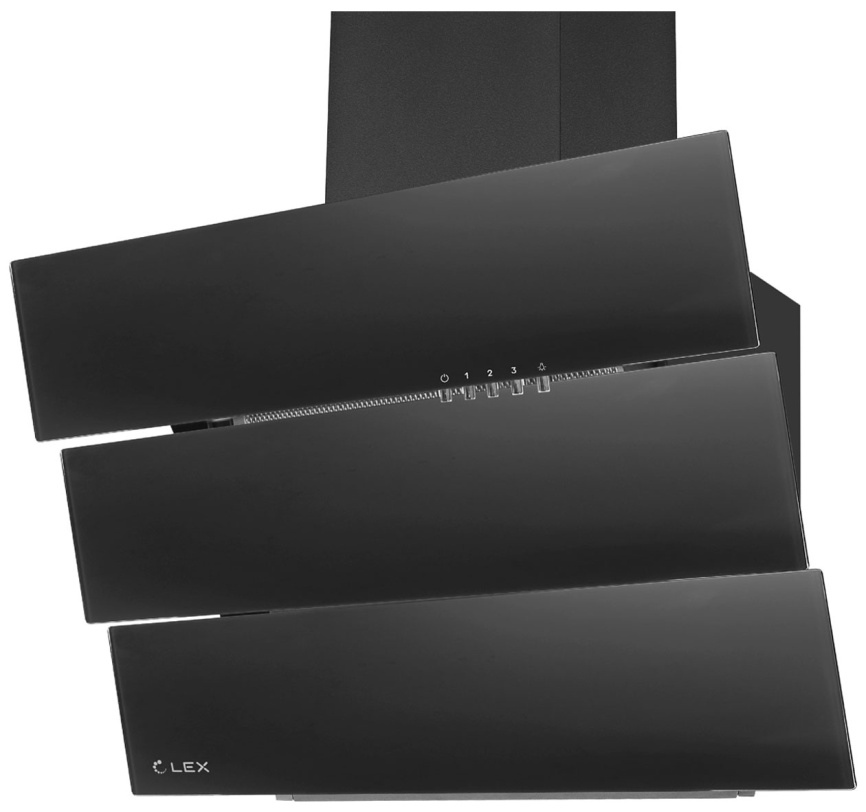 Вытяжка LEX RIO G 600 BLACK фото 1