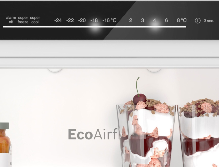 Встраиваемый двухкамерный холодильник Bosch KIN86ADD0 No frost, белый фото 2
