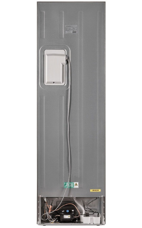Двухкамерный холодильник Maunfeld MFF200NFSB10 Inverter No frost, черно-серый фото 13