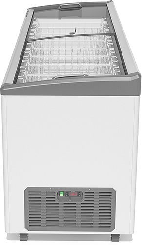 Морозильный ларь Gellar FG 700 E серый фото 2