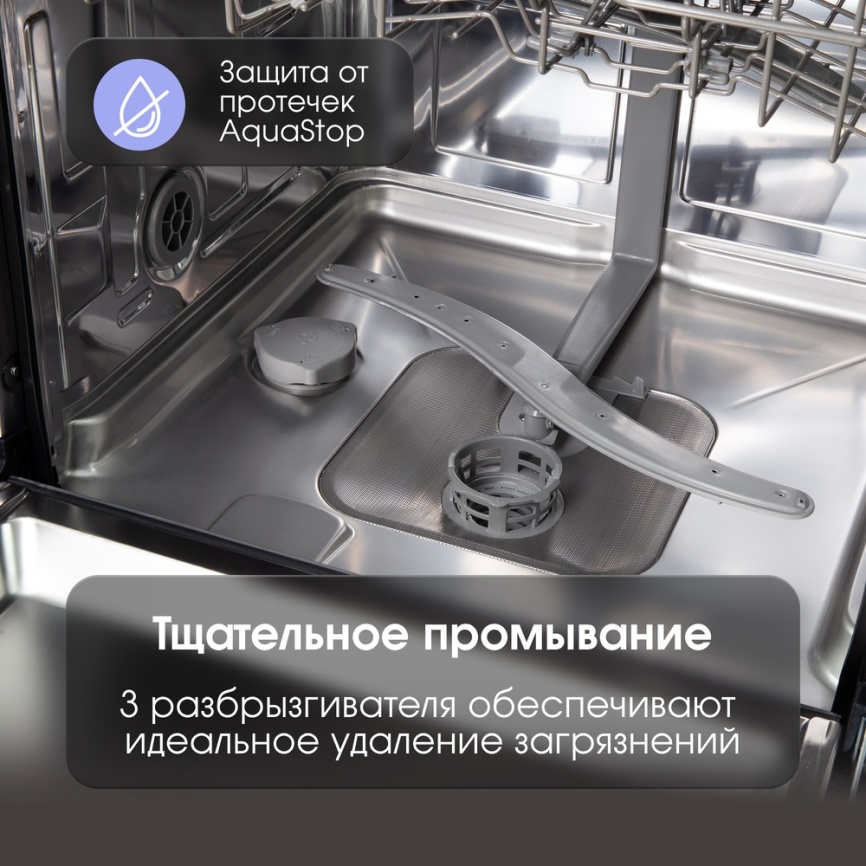 Встраиваемая посудомоечная машина Zigmund & Shtain DW 301.4 фото 11