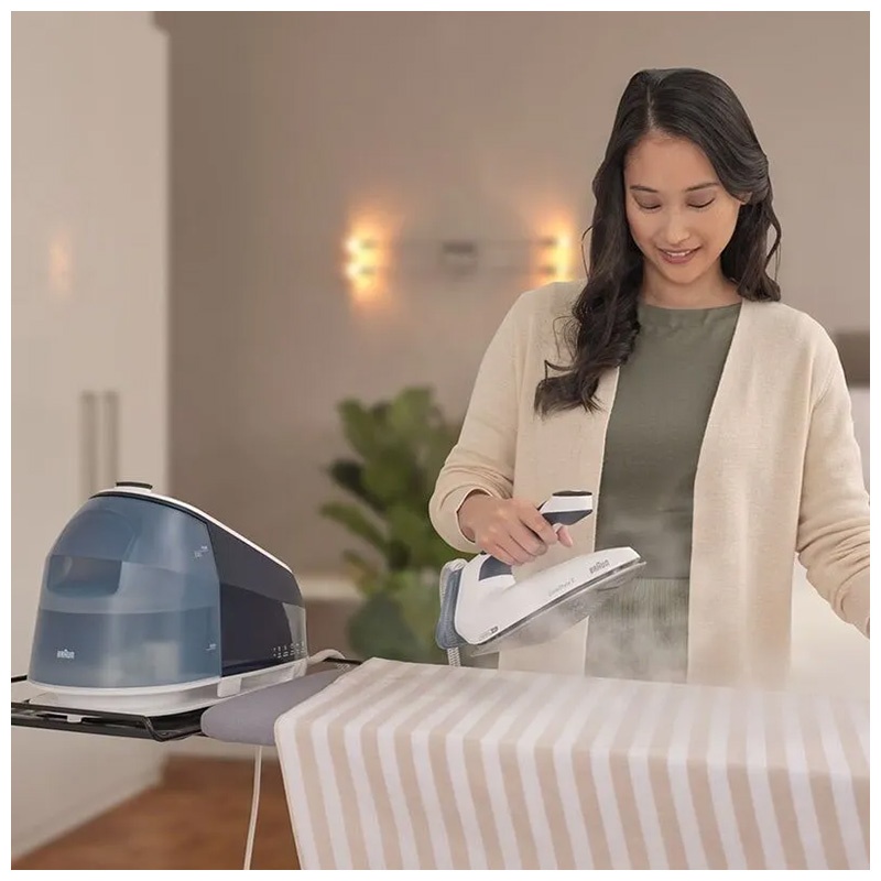 Гладильная система Braun IS5245BL, вертикальное отпаривание, 2400 Вт фото 5