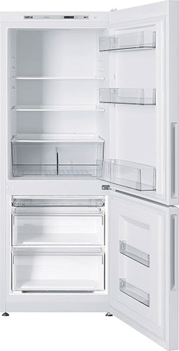 Двухкамерный холодильник Atlant ХМ 4609-101, объем 275 л, LED освещение, белый фото 2