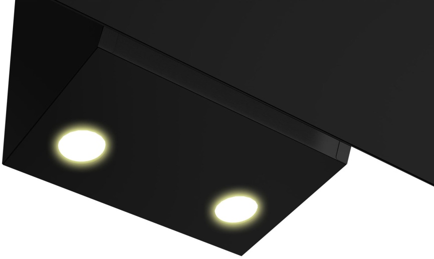 Вытяжка Grundig GDS2440B, сенсорное управление, наклонная установка, 3 скорости фото 4