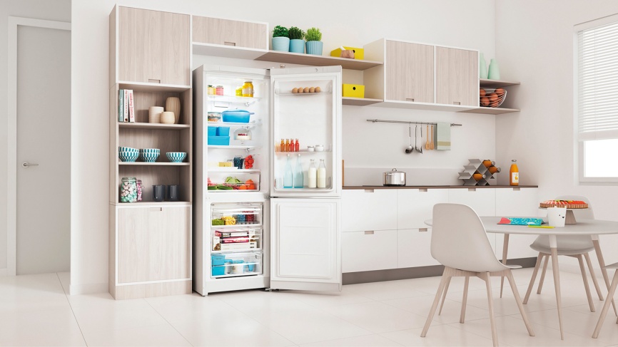 Двухкамерный холодильник Indesit ITR 5180 W No frost, белый фото 10